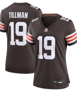 Cedric Tillman Cleveland Browns Nike Women's  Game Jersey -  Brown