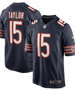 Trent Taylor Chicago Bears Nike Team Game Jersey -  Navy