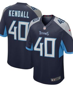 Anthony Kendall Tennessee Titans Nike Team Game Jersey -  Navy