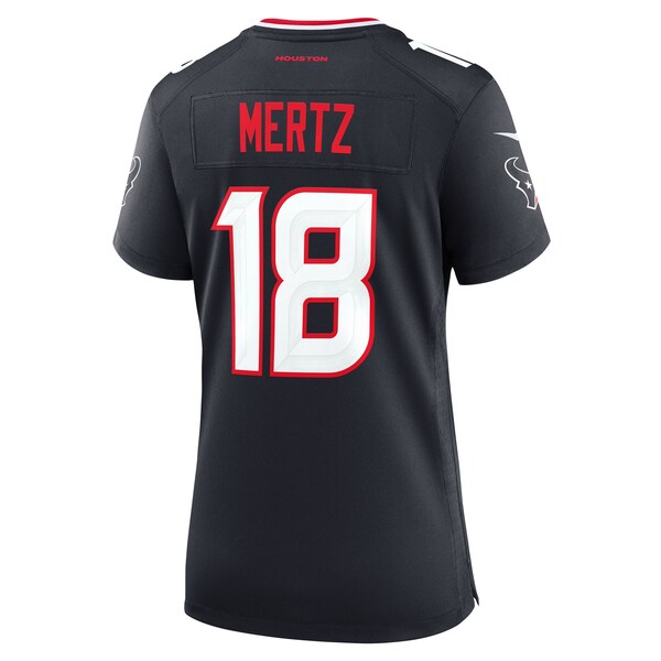 Graham Mertz Houston Texans Nike Women's Team Game Jersey - Navy - Image 3