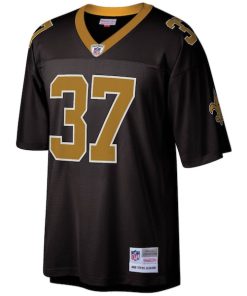 Alternative view of Steve Gleason New Orleans Saints Legacy Replica Jersey - Black