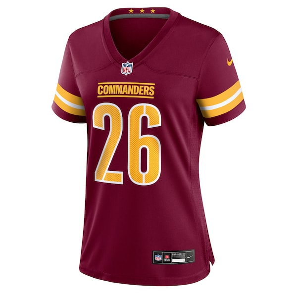 Jeremy McNichols Washington Commanders Nike Women's Game Jersey - Burgundy - Image 5