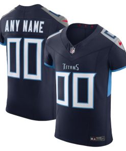 Tennessee Titans Nike  Vapor F.U.S.E. Elite Custom Jersey - Navy