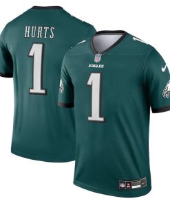 Jalen Hurts Philadelphia Eagles Nike Legend Jersey - Midnight Green/Black/Kelly Green