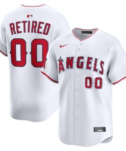 Los Angeles Angels Nike Home Limited Pick-A-Player Retired Roster Jersey - White