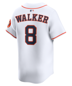 Alternative view of Christian Walker Houston Astros Nike Home Limited Player Jersey - White