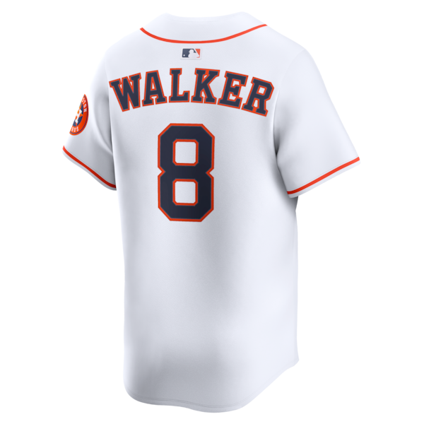 Christian Walker Houston Astros Nike Home Limited Player Jersey - White - Image 2
