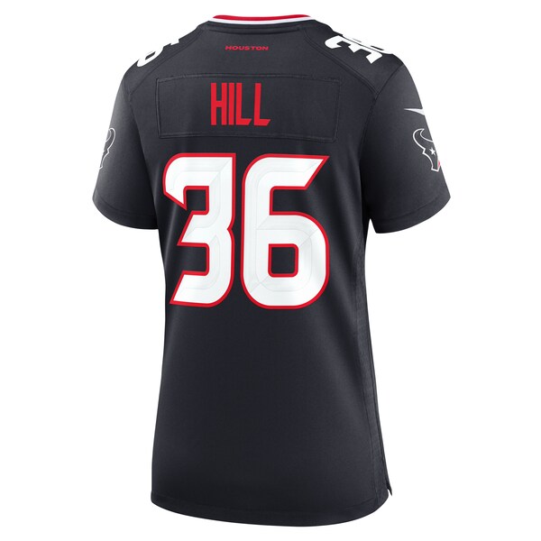 Brandon Hill Houston Texans Nike Women's Team Game Jersey - Navy - Image 4