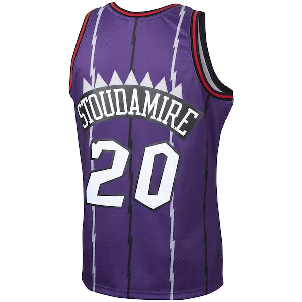Damon Stoudamire Toronto Raptors 1995/96 Hardwood Classics Swingman Jersey - Purple - Image 3