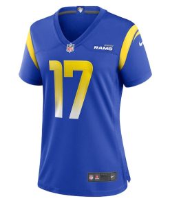 Alternative view of Puka Nacua Los Angeles Rams Nike Women's Home Game Jersey - Royal