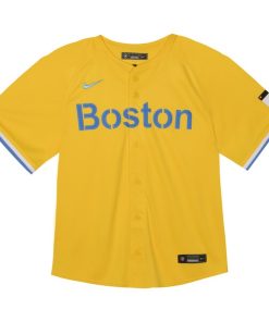 Alternative view of David Ortiz Boston Red Sox Nike Toddler City Connect Limited Player Jersey - Gold