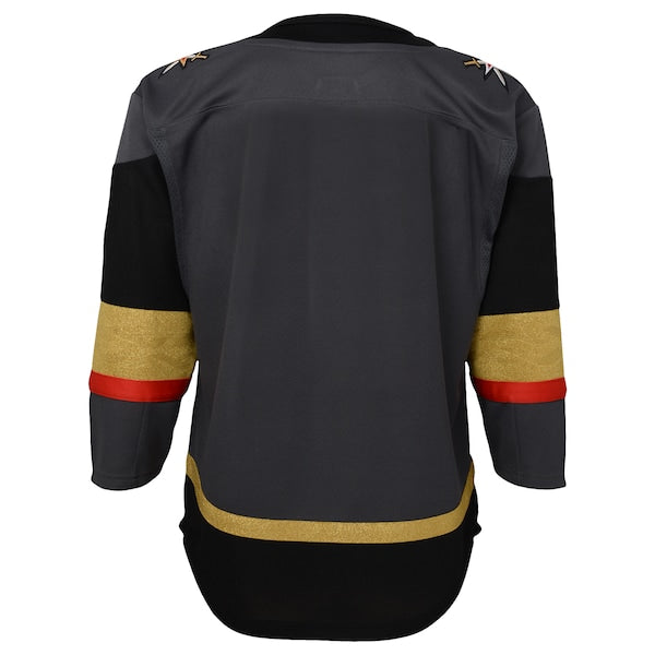 Vegas Golden Knights Youth Alternate Premier Blank Jersey - Gray - Image 3