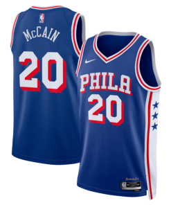 Jared McCain Philadelphia 76ers Nike Unisex Swingman Player Jersey - Icon Edition - Royal