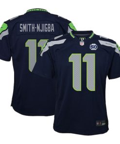 Jaxon Smith-Njigba Seattle Seahawks Nike Youth 50th Season Game Jersey - College Navy
