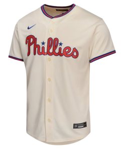 Alternative view of Bryce Harper Philadelphia Phillies Nike Youth Alternate Limited Player Jersey - Cream