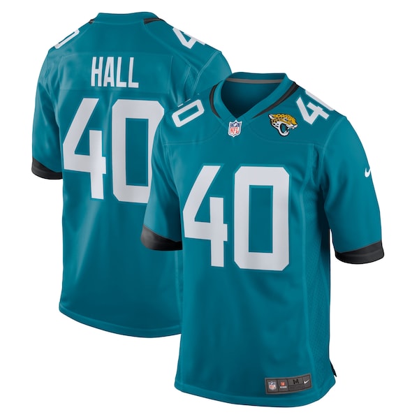 Tyler Hall Jacksonville Jaguars Nike Team Game Jersey - Teal