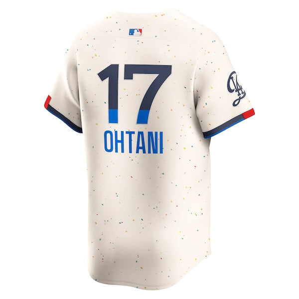 Shohei Ohtani Los Angeles Dodgers Nike 2024 City Connect Limited Player Jersey - Cream - Image 3