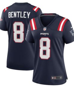 Ja'Whaun Bentley New England Patriots Nike Women's Game Player Jersey - Navy