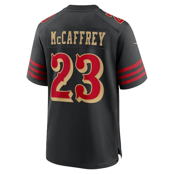 Christian McCaffrey San Francisco 49ers Nike 2025 Rivalries Collection Game Jersey - Black - Image 3