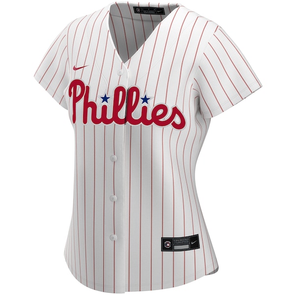 Philadelphia Phillies Nike Women's Home Replica Custom Jersey - White - Image 2