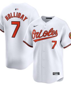 Jackson Holliday Baltimore Orioles Nike Home Limited Player Jersey - White