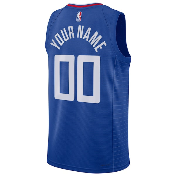 LA Clippers Nike Unisex Swingman Custom Jersey Royal - Icon Edition - Image 3