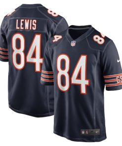 Marcedes Lewis Chicago Bears Nike  Game Jersey -  Navy