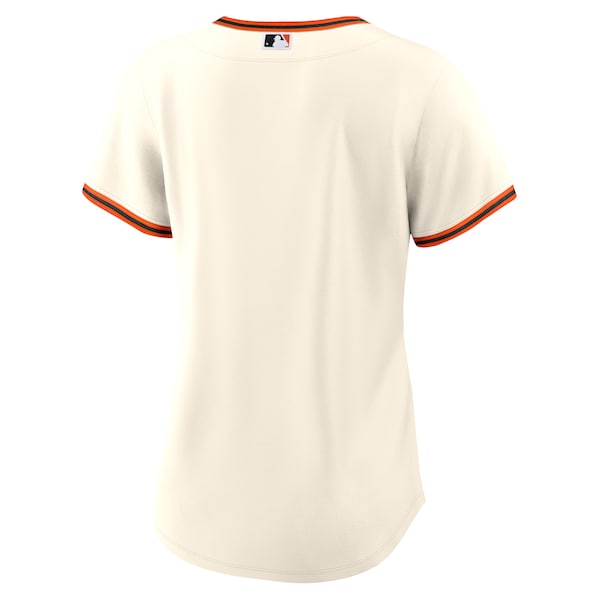 San Francisco Giants Nike Women's Home Replica Team Jersey - Cream - Image 3
