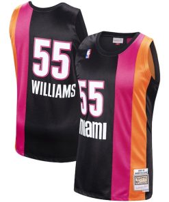 Jason Williams Miami Heat 2005/06 Hardwood Classics Swingman Jersey - Black