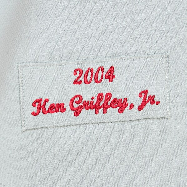 Ken Griffey Jr. Cincinnati Reds 2004 Cooperstown Collection Authentic Throwback Jersey - Gray - Image 6