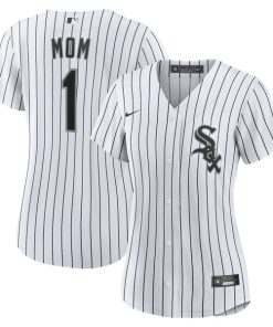 Chicago White Sox Nike Women's #1 Mom Home Replica Jersey - White