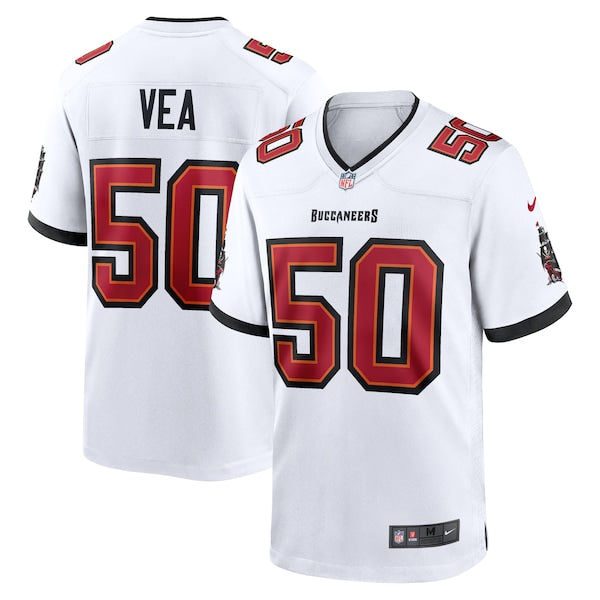 Vita Vea Tampa Bay Buccaneers Nike White Game Jersey - White/Red - Image 2