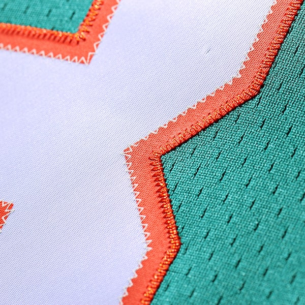 Dan Marino Miami Dolphins Big & Tall 1984 Retired Player Replica Jersey - Aqua - Image 2