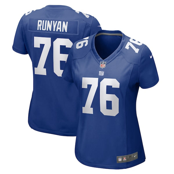 Jon Runyan New York Giants Nike Women's Game Jersey - Royal