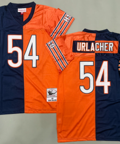 Urlacher Chicago Bears Authentic Split Throwback Retired Player Jersey
