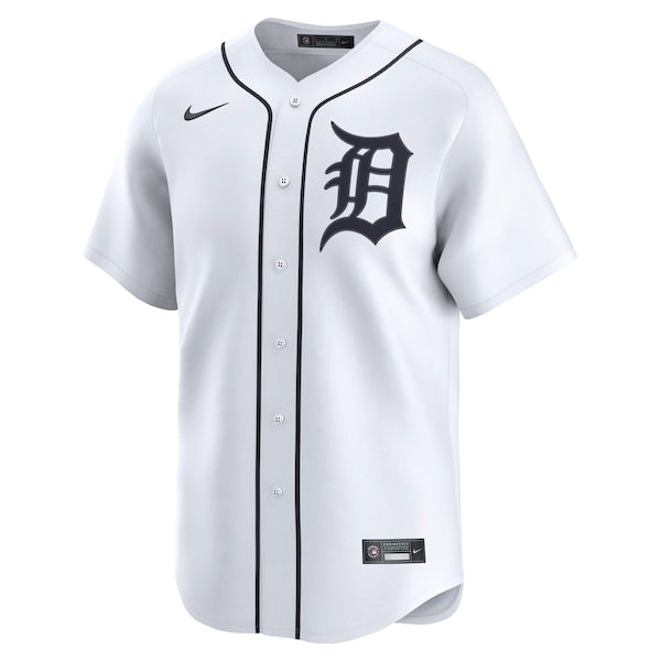 Javier B¨¢ez Detroit Tigers Nike Home Limited Player Jersey - White - Image 2