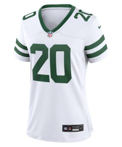 Alternative view of Breece Hall New York Jets Nike Women's Player Jersey - White