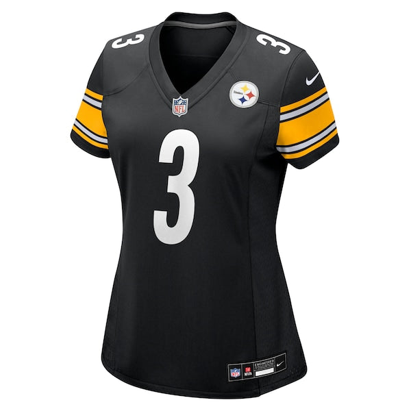 Corliss Waitman Pittsburgh Steelers Nike Women's Team Game Jersey - Black - Image 2