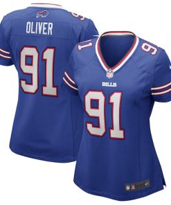 Ed Oliver Buffalo Bills Nike Women's Game Jersey - Royal