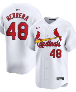 Iv¨¢n Herrera St. Louis Cardinals Nike Home Limited Player Jersey?¨C White