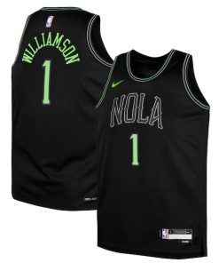 Zion Williamson New Orleans Pelicans Nike Youth  Swingman Replica Jersey - City Edition - Black