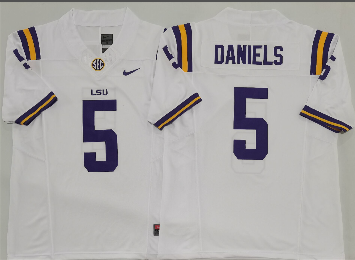 Jayden Daniels NCAA Clemson Tigers Nike Vapor Limited Jersey