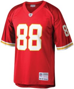 Alternative view of Tony Gonzalez Kansas City Chiefs Legacy Replica Jersey - Red