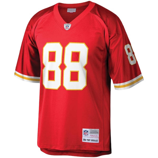 Tony Gonzalez Kansas City Chiefs Legacy Replica Jersey - Red - Image 2