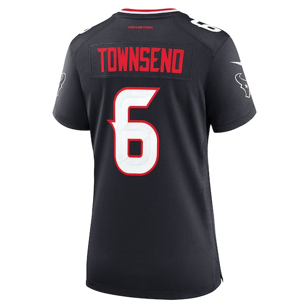 Tommy Townsend Houston Texans Nike Women's Team Game Jersey - Navy - Image 4