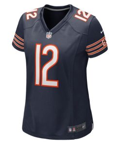Alternative view of Velus Jones Jr. Chicago Bears Nike Women's Game Player Jersey - Navy