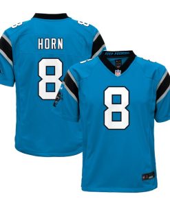 Jaycee Horn Carolina Panthers Nike Youth Game Jersey - Blue/White
