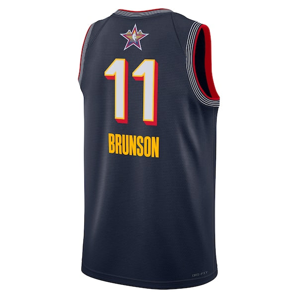 Jalen Brunson Nike Unisex 2025 NBA All-Star Game Swingman Player Jersey - Navy - Image 3