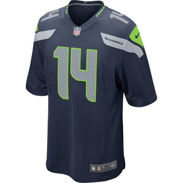 DK Metcalf Seattle Seahawks Nike Game Jersey - College Navy - Image 2