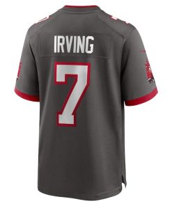 Alternative view of Bucky Irving Tampa Bay Buccaneers Nike Alternate Game Jersey -  Pewter